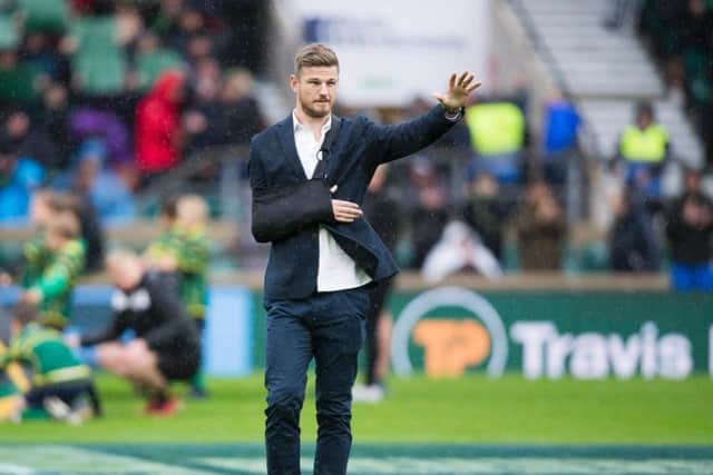 Rob Horne delivered the match ball