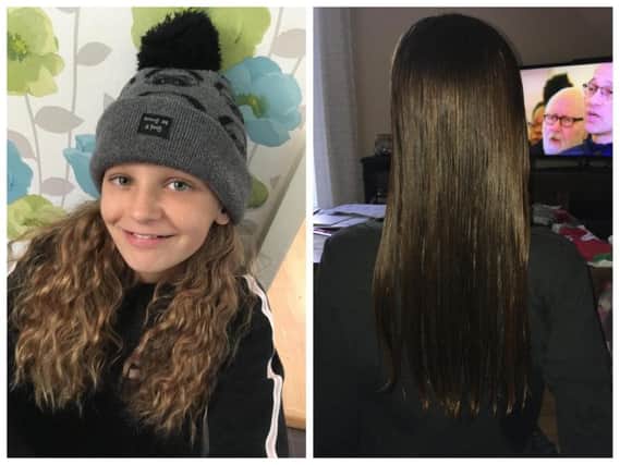 Megan Kostova is donating over seven inches of her hair to the Little Princess' Trust.