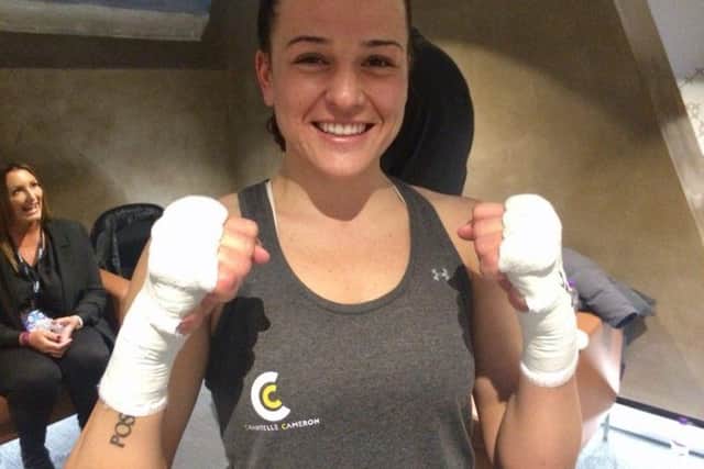 Chantelle Cameron is back in action on Saturday night
