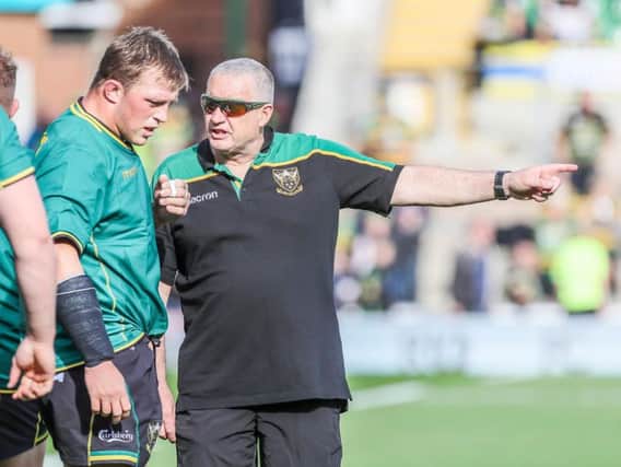 Chris Boyd has told Saints to keep fighting after their big defeat to Clermont (picture: Kelly Cooper)