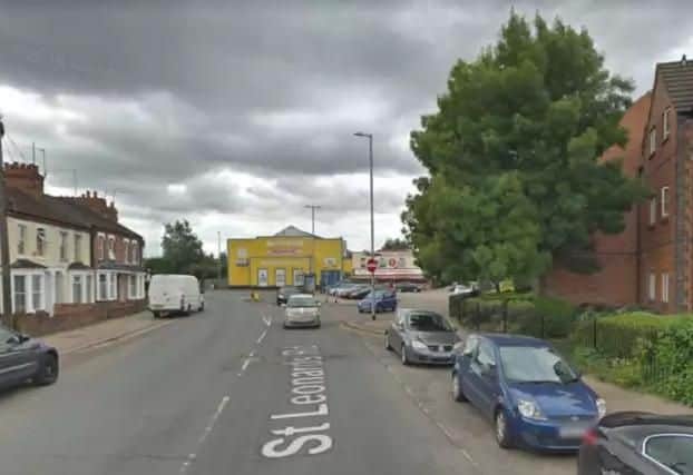 One man has been arrested following the incident in St Leonards Road