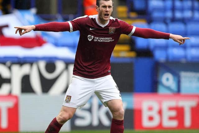 Former Cobblers defender Zander Diamond has been forced to retire from football