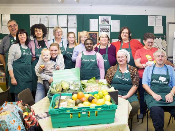 Volunteers at Elsies Cafe - part of the Real Junk Food Project - aim to abolish surplus food in Northampton and are doing so with a smile and no judgement.