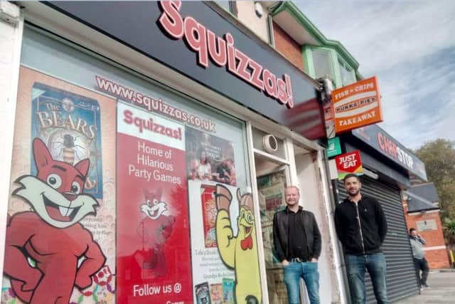Luke Bedden and Nabil Abbas of Squizzas!, which open next month