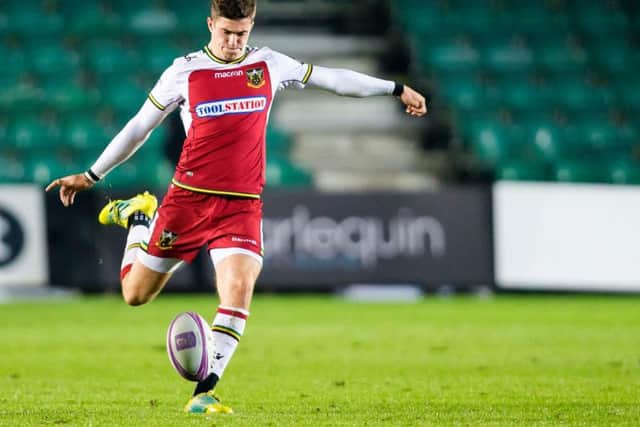 James Grayson was introduced at half-time