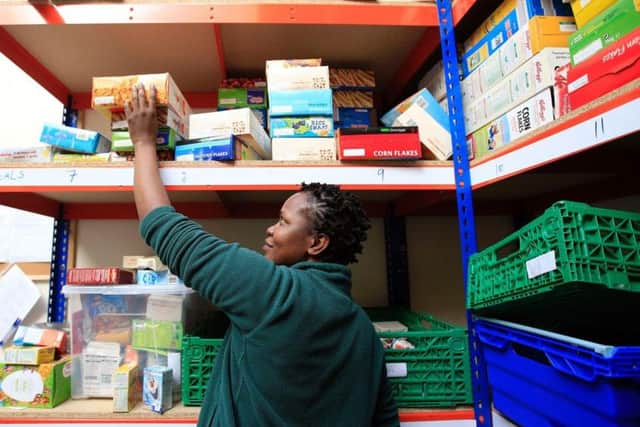 The Church of England says it is seeing problems associated with Universal Credit at foodbanks
