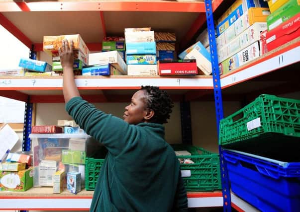 The Church of England says it is seeing problems associated with Universal Credit at foodbanks