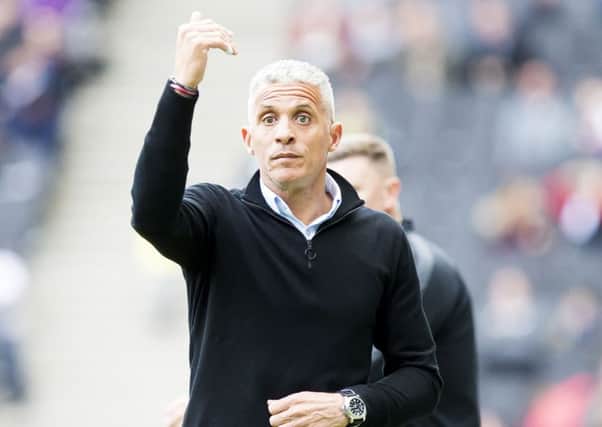 Cobblers boss Keith Curle
