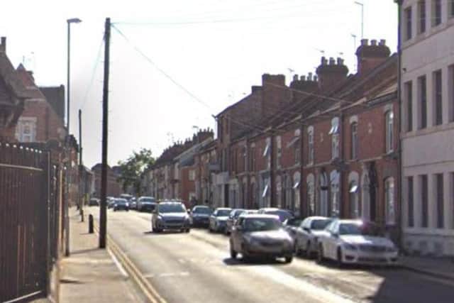 Tyrone Valentine was seen chasing a man down Clare Street while wielding a hammer.