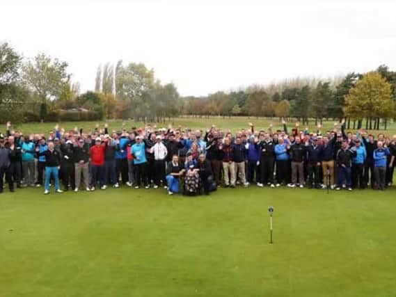 The golf day for Lewis