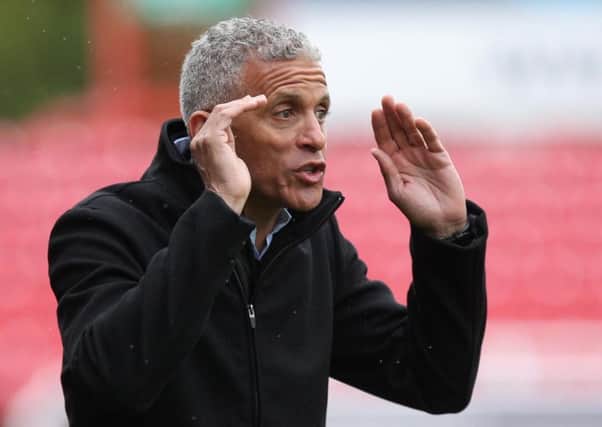 Cobblers manager Keith Curle