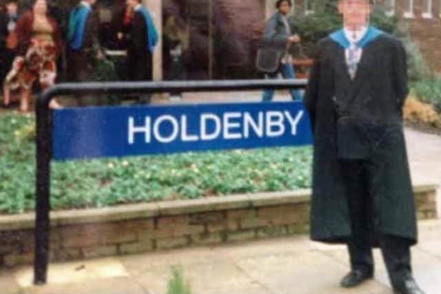 The former Northamptonian, who still cannot return to the town and has to be given a false name (Mr X), is penning the tale of his ordeal for a book.