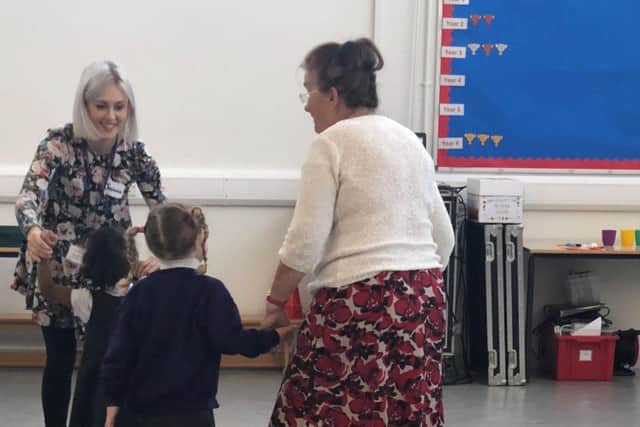 The morning included dancing, arts and craft and talking about special memories.