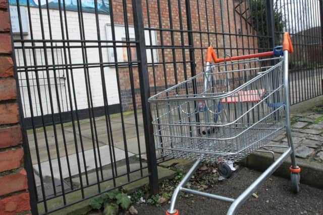 Trolleys are an 'eyesore', according to Councillor Hallam