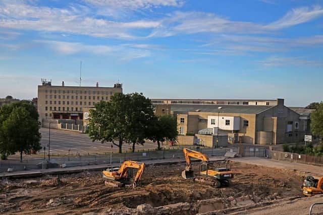 The site of the former Greyfriars bus station has been vacant for more than three years