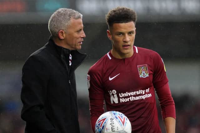 Academy graduate Shaun McWilliams has been a regular on Keith Curle's team since he took charge at the Cobblers
