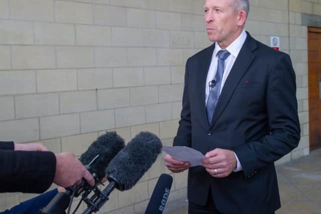 DCI Ally White of the East Midlands Special Operations Unit speaking after Kennedy's conviction two weeks ago.