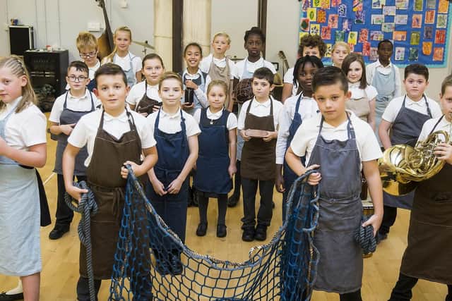 Ecton Brook Primary School perform with The Royal Shakespeare Company in The Comedy of Errors