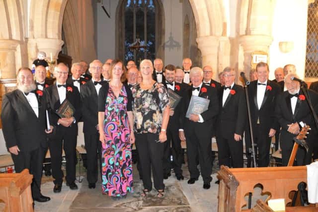 The choir at a previous concert