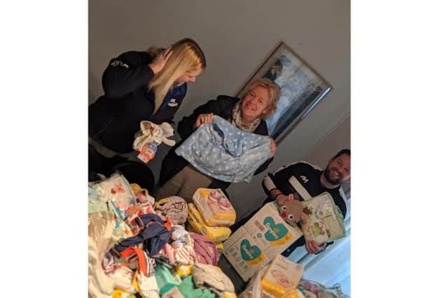 Baby Basics received enough donations to fill over 250 'Moses baskets'.