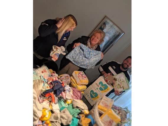 Baby Basics received enough donations to fill over 250 'Moses baskets'.