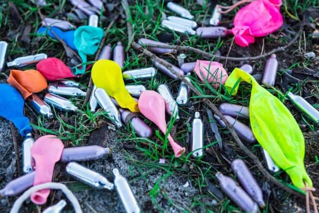 Four in 10 Northamptonshire teens know a person who has tried sniffing solvents or inhaling laughing gas (Picture: Shutterstock)