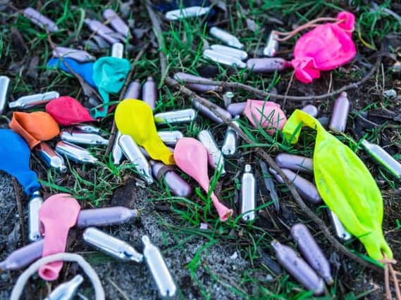 Four in 10 Northamptonshire teens know a person who has tried sniffing solvents or inhaling laughing gas (Picture: Shutterstock)