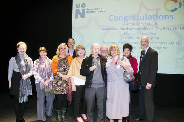 Trailblazer Award  Groundwork Northamptonshires The Green Patch. A Kettering group, which targets people of all ages with mental health issues and disabilities, using gardening as a means to enabling people to meet and be supported.