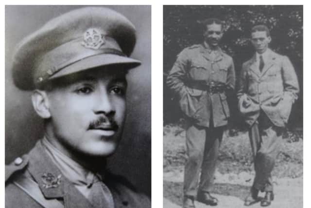 Walter Tull and his brother Edward
