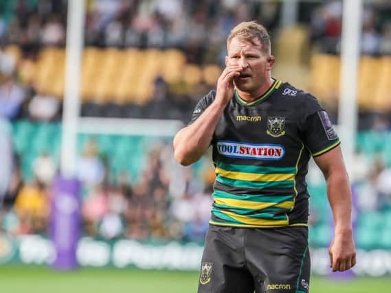 Dylan Hartley will be a co-captain for England against South Africa (picture: Kelly Cooper)