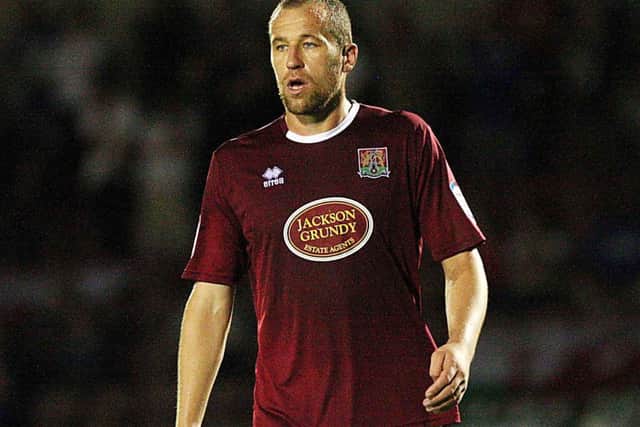David Artell made 14 appearances for the Cobblers