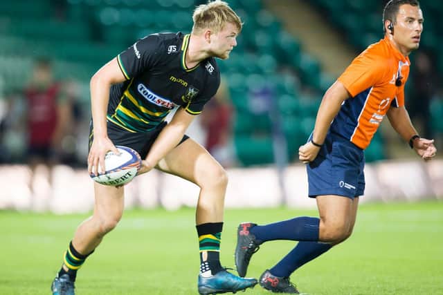 Centre Fraser Strachan will make his first start for Saints on Sunday (picture: Kirsty Edmonds)