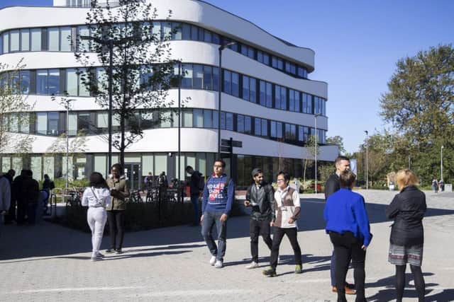 University of Northampton - Waterside Campus enrolment day NNL-180925-161139009