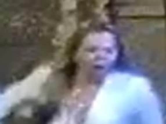 This woman may be able to help answer questions about an assault in Northampton.