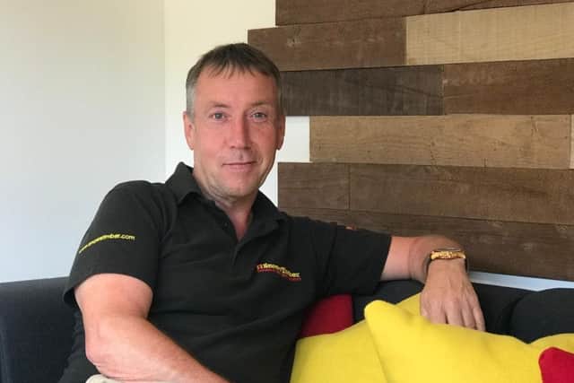 Mr Church hand-picked the location for the firms new national sales office near the picture postcard village of Alderton