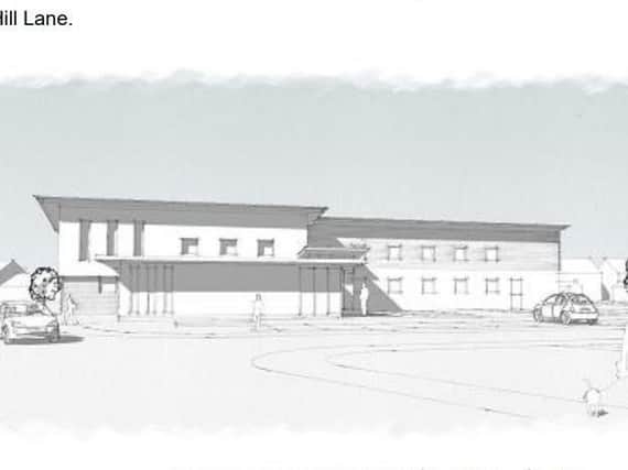 An artist's impression of the Moulton Medical Centre