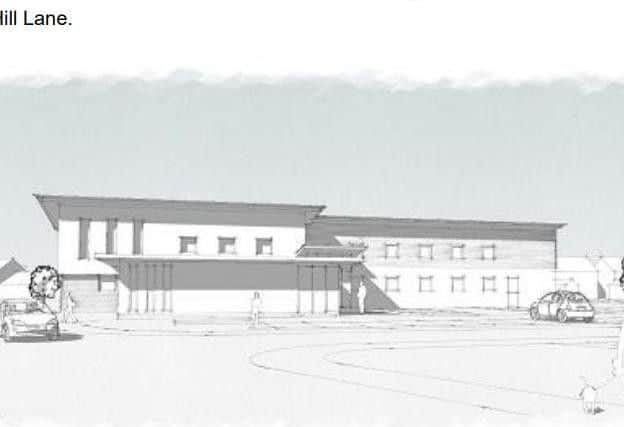 An artist's impression of the Moulton Medical Centre