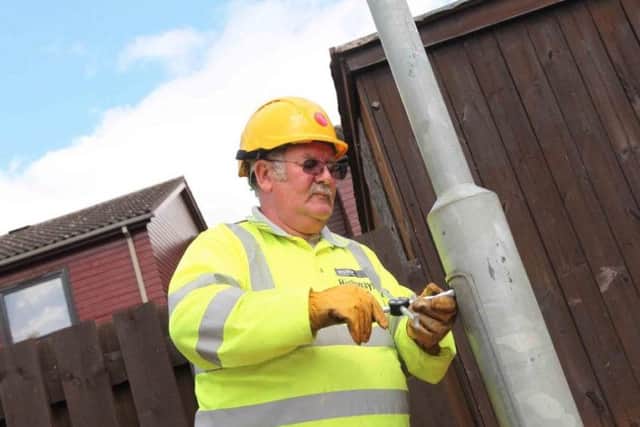 An inspection of 1,300 Northampton Borough Council-owned street lights has found that 300 need work.