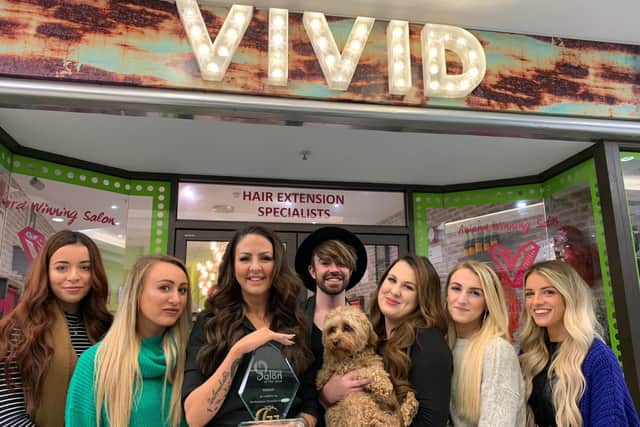 Hair extension specialists Vivid have won the Chronicle & Echo's Salon of the Year award.