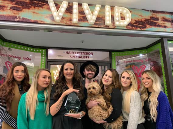 Hair extension specialists Vivid have won the Chronicle & Echo's Salon of the Year award.