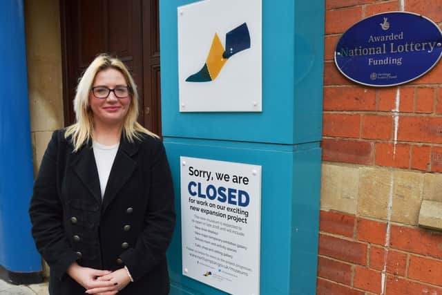 Councillor Anna King says the finished museum will showcase the 'Northampton's rich history'.