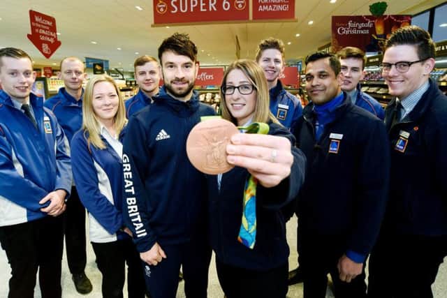 Olympic bronze medal-winner, Christopher Langridge