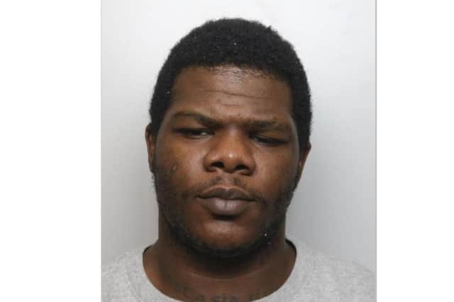 The officer that put Dorian Wright [pictured] away says Northampton should read about him and 'stay well away'.