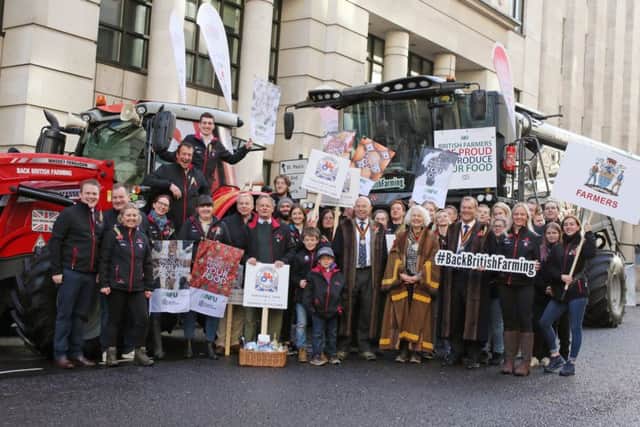 Young farmers at the Lord Mayor's Show in London, November 2018