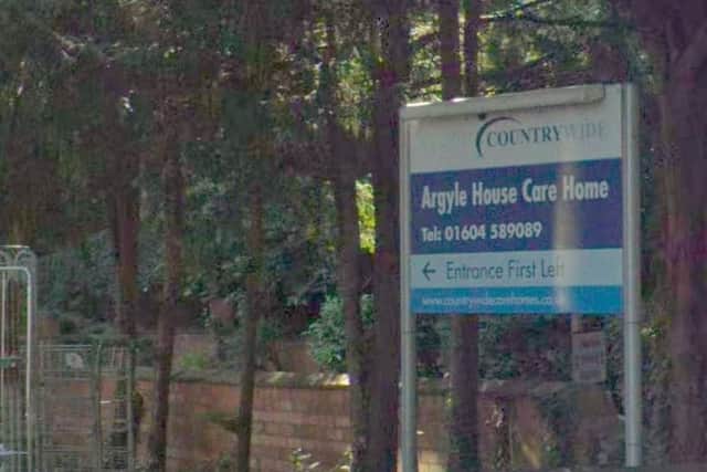 Argyle House Care Home has been branded inadequate by the healthcare watchdog.