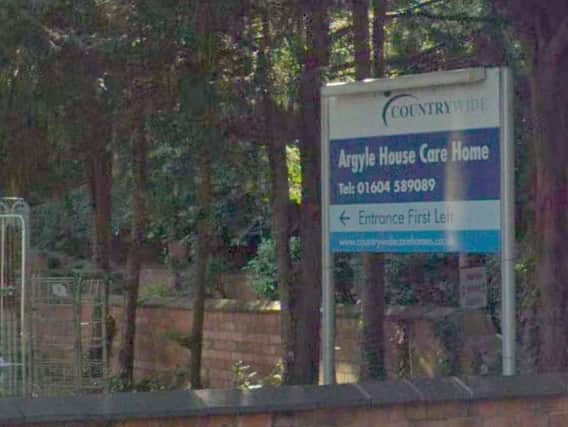 Argyle House Care Home has been branded inadequate by the healthcare watchdog.