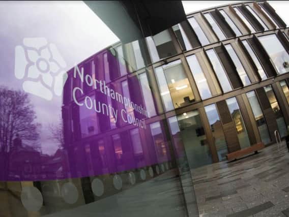 Northamptonshire County Council headquarters, which houses the Children's Department