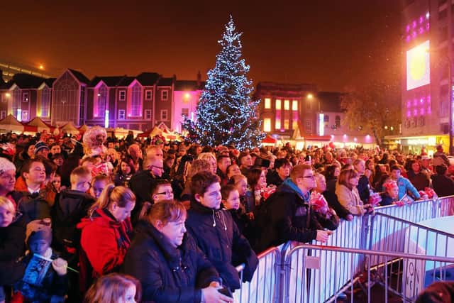 Crowds will descend on Market Square in the town centre again this year