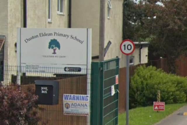 Duston Eldean Primary School has warned parents of suspicious activity in their area.