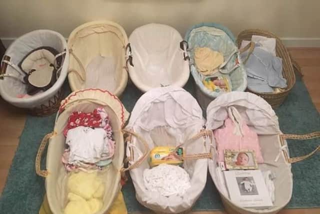 These Moses baskets have all been donated since the appeal was launched last Thursday (November 8).